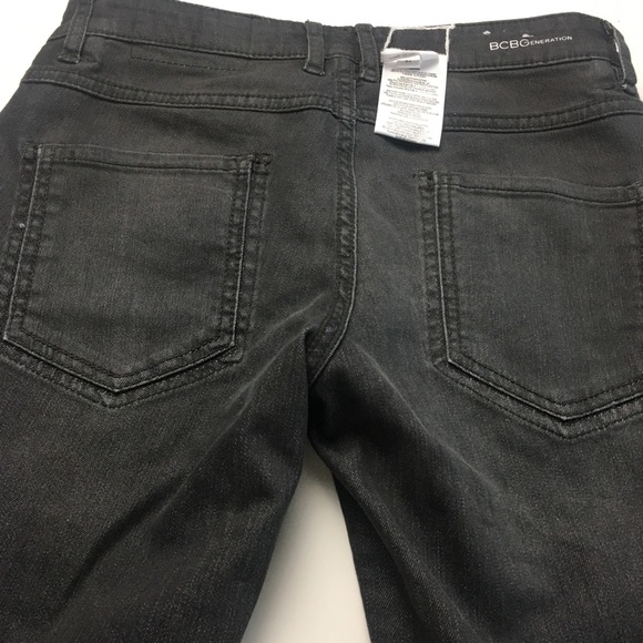 BCBGeneration Jasper Skinny Reversible Black Jeans - Picture 5 of 14